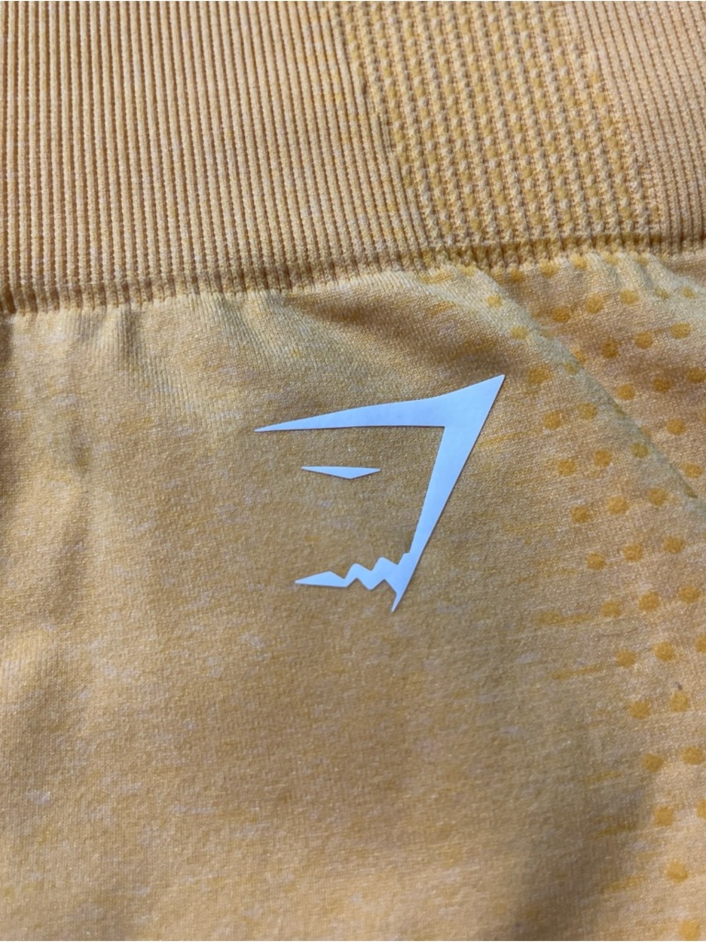 Gymshark Women’s Vital Seamless 2.0 Shorts - Yellow - Size XL Workout Gym - Picture 2 of 9